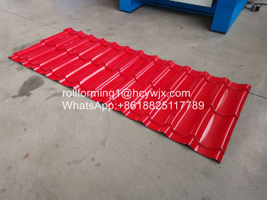 Крен луча 1250mm CE 600H стальной кафельный формируя машину