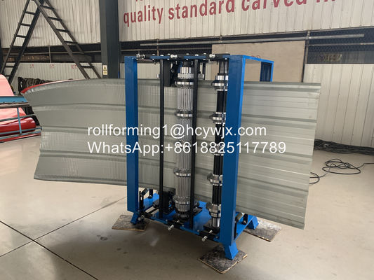 Гнуть руководства Plc машины листа крыши Gi 6m/Min Ppgi гофрируя