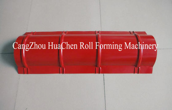 Гальванизированный стальной крен крышки Риджа формируя тип плитки машины гидровлическим застекленный управлением