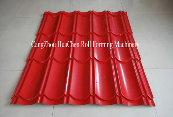 Гидровлическая крыша стального листа двойного слоя вырезывания формируя машину с 2 профилями в одном